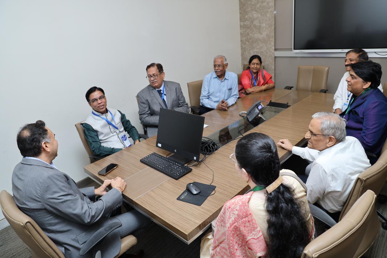 Interaction of chief guest with fraternity